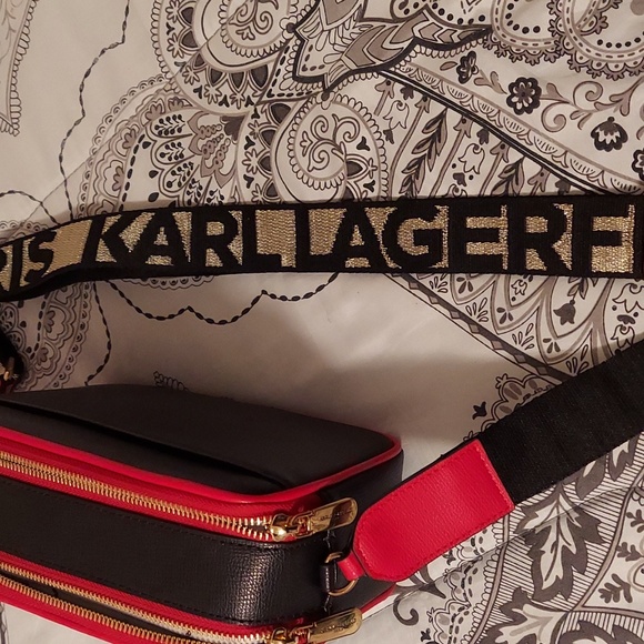 NEW Karl Lagerfeld Camera Handbag - Picture 8 of 8